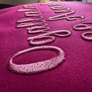 Custom Puff Embroidered Sweatshirt, Personalized 3D Text Hoodie image 8