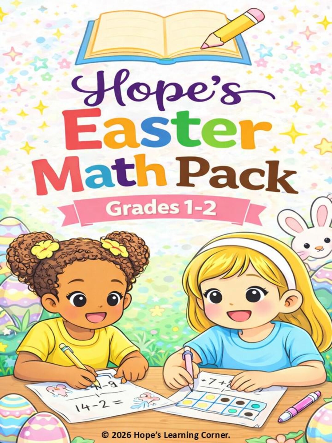 Easter Math Worksheets Grade 1-2 | Spring Math Pack | Addition ...