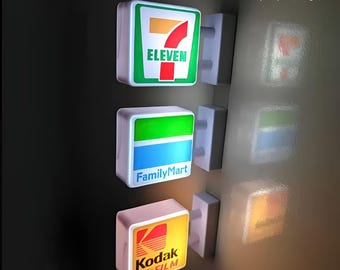 711 Family Mart Lawson Asahi Japanese Fridge Magnets Souvenir Gift