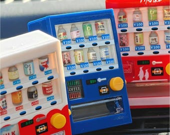 Miniatyr japansk mjölkautomat kylskåpsmagnet
