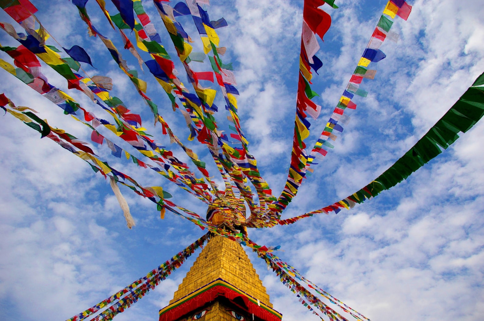 Photo print. Prayer Flags. Nepal. Buddhism. Photography. Etsy