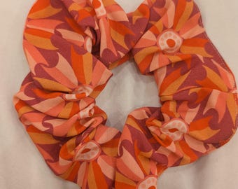 Zachte rayon scrunchie