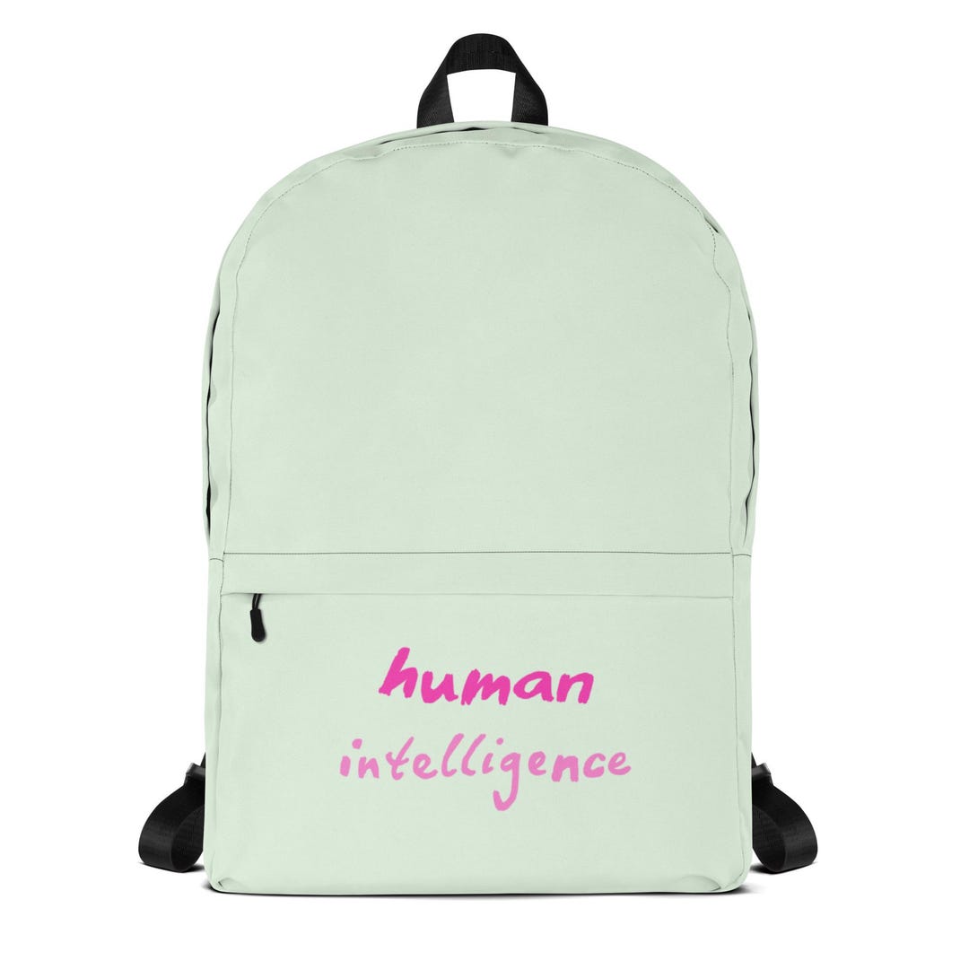 Human Backpack Pack Pink Spring Human Intelligence Backpack - Etsy