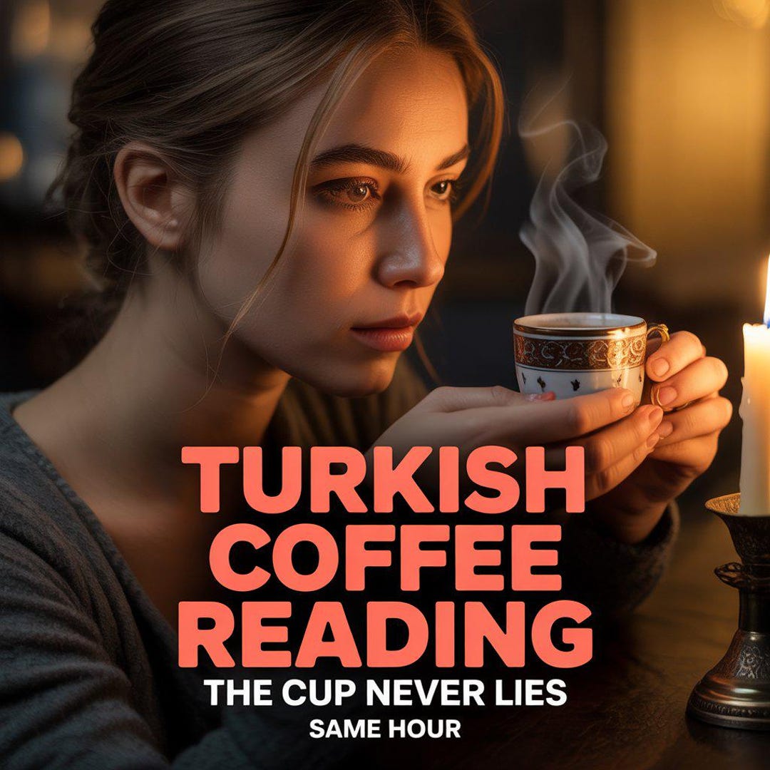 Turkish Coffee Cup Reading, Career & Life Path Fortune Telling ...