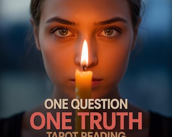 1 Question Tarot Reading, Yes or No Pendulum, Same Hour Psychic Love & Career Future Insights, Quick Guidance, Same Day PDF Delivery