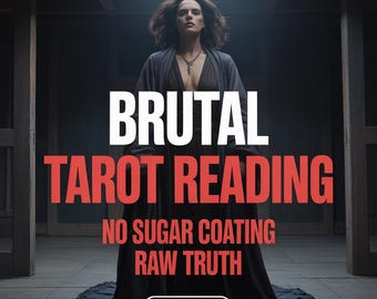 Lettura brutale dei tarocchi, senza fronzoli, lettura psichica onesta in un'ora, guida medianica brutalmente dettagliata, rivelazione della cruda verità nascosta.