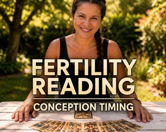 Fertility Tarot Reading, Conception Timing & Pregnancy Insight, Future Fertility Predictions, Same Hour Detailed Pregnancy Journey (PDF)