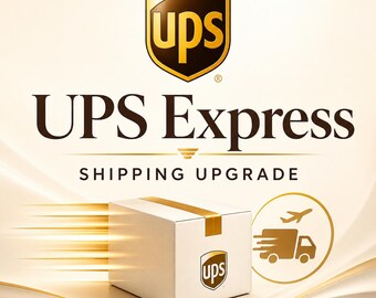 UPS Express Shipping-uppgradering, expressleveransalternativ - För befintliga beställningar krävs säljarbekräftelse