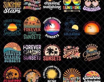 Chasing Sunshine Png, Cute Summer Png, Sunshine Quote Png, Daisy Png, Summer Png, Pink Sunglasses Clipart, Sunshine Lover Png, Feel Good Png