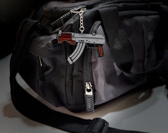 Llavero acrílico grabado Micro Draco AK47 / Regalos para él