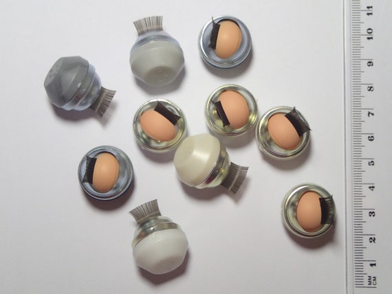6 Grey Eyes 4 Green Eyes Lot 1 10 Large Size 22 Blinking Sleeping Open Close Doll Eyes with Lashes
