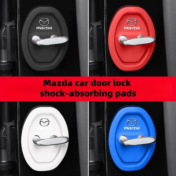 Mazda car door lock protection pad shock absorber cover