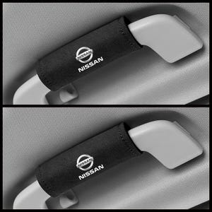 2 pieces Nissan car interior accessories decoration headliner armrest protector cover
