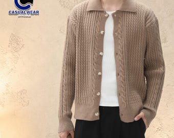 Button Cardigan Sweater | Casual Long Sleeve Top | Daily Wear | Korean Y2K Streetwear
