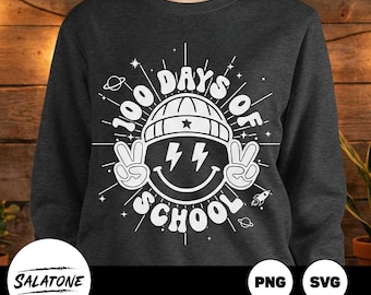 100 Days of School Embroidery, 100 Days of School Teacher Shirt, I Survived 100 Days of School Chiefs Shirt, School Spirit Wear Trending