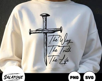 Faith Over Fear Sweatshirt Design, Christian SVG PNG Cut File