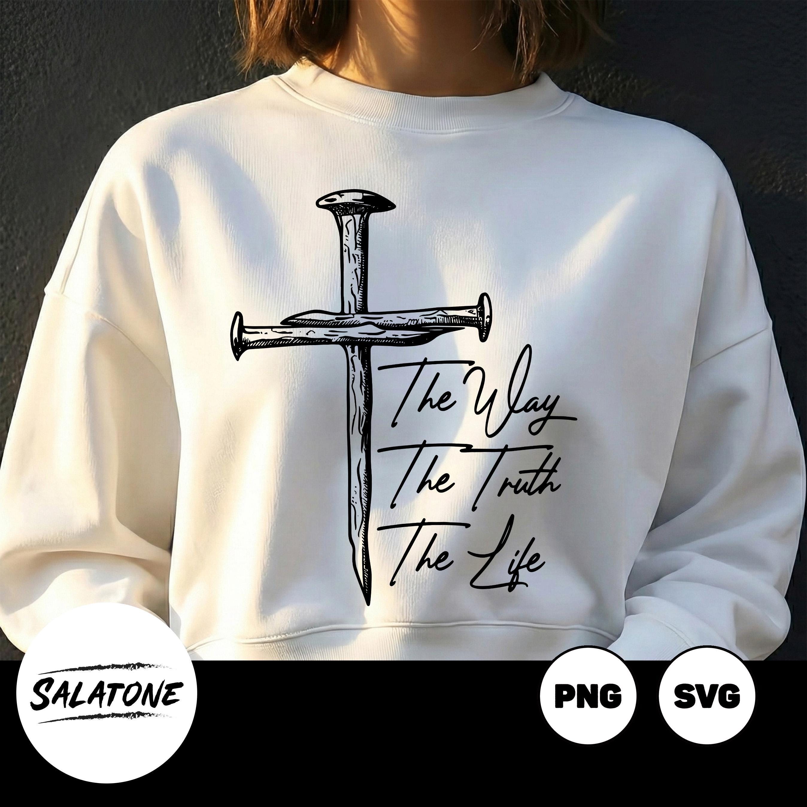 Faith Over Fear Sweatshirt Design, Christian SVG PNG Cut File