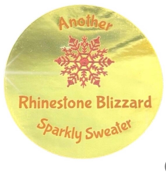 Classic Elements Rhinestone Blizzard Design Strip… - image 3