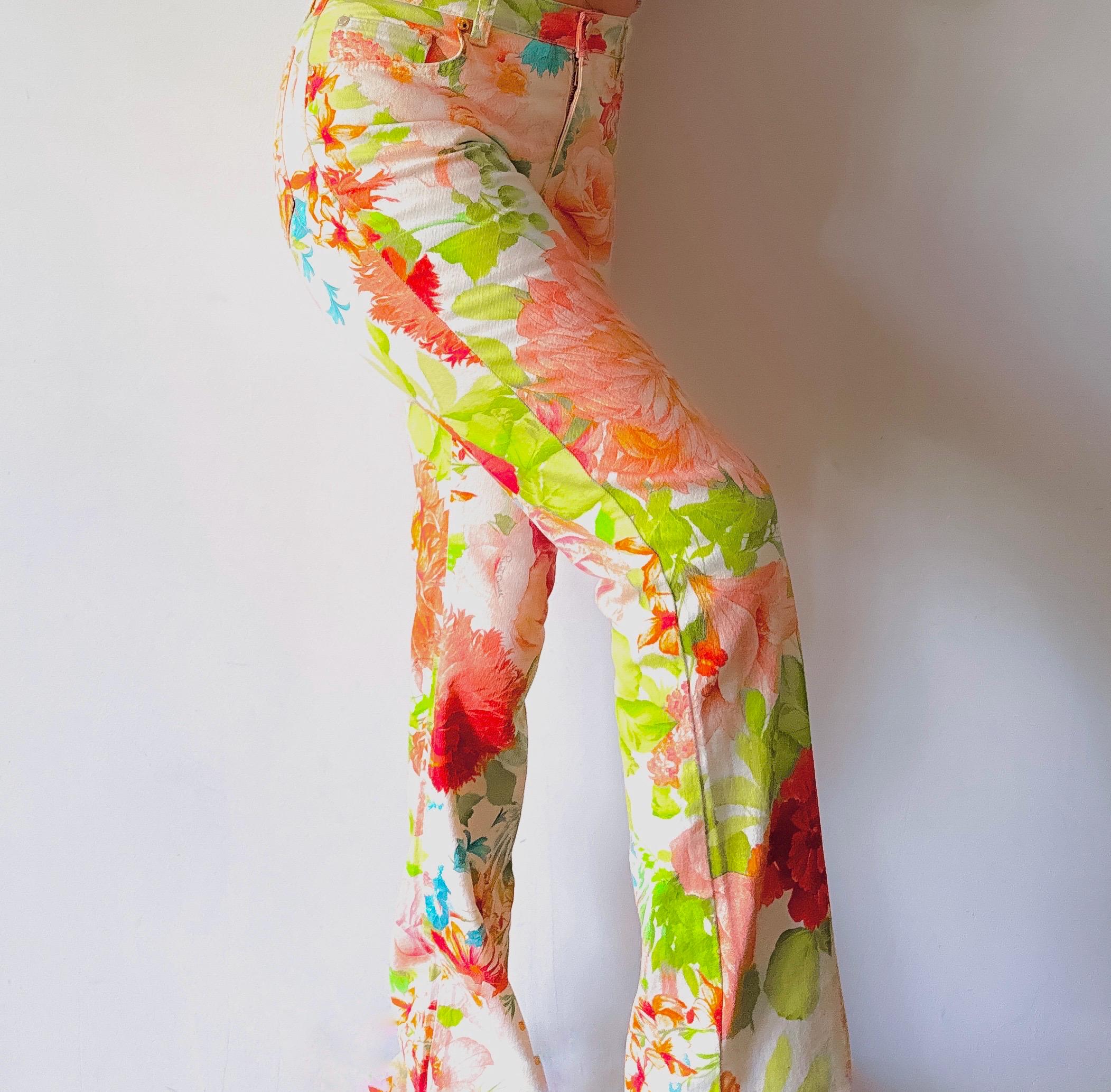 Vintage Roberto Cavalli Pants - Etsy