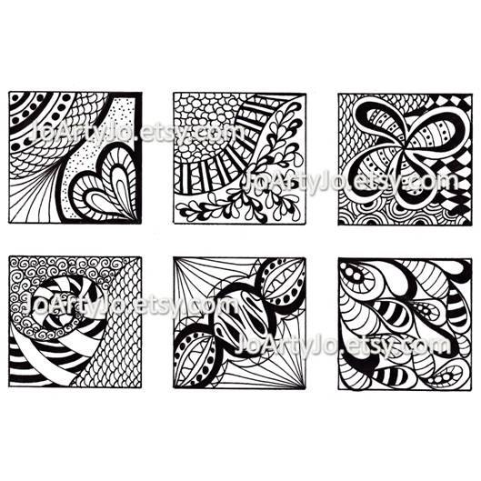 zentangle inspired art digital
