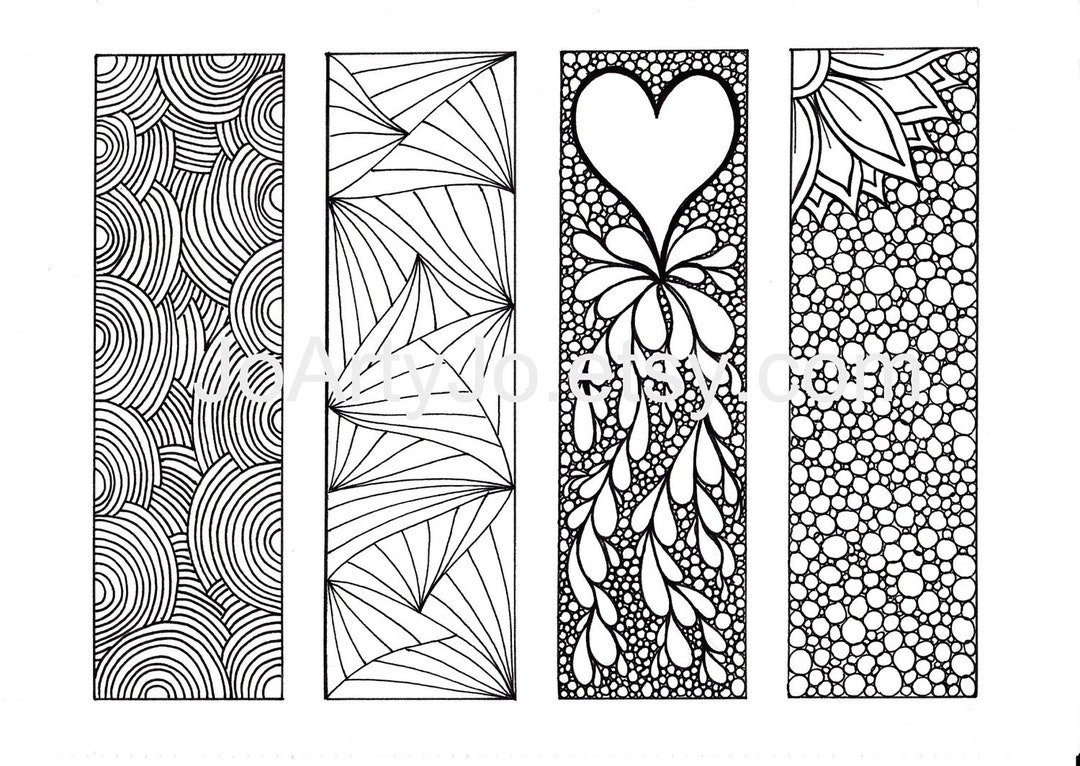 bookmarks-to-color-diy-zentangle-inspired-printable-digital-download-sheet-2-etsy
