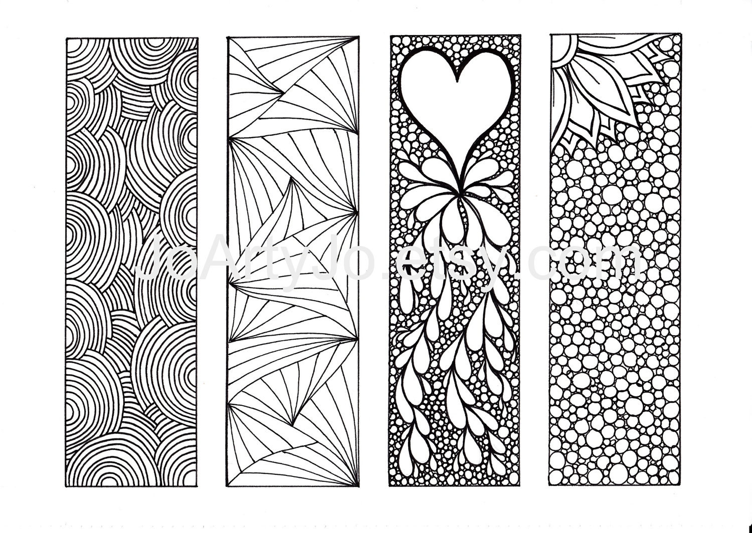 Space Coloring Bookmarks - Simple Living Mama