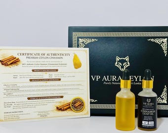 Aceite esencial de canela orgánico / Aceites cristianos 100 % puros / Aromaterapia natural