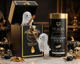 Palitos de canela orgánica de Ceilán / Canela en rama (grado alba) / Especias para cocinar / Regalo de Halloween