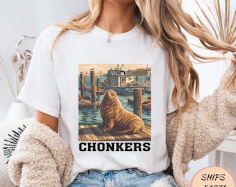 T-shirt rétro San Francisco Pier 39 The Sea Lion Fun Maritime Fun