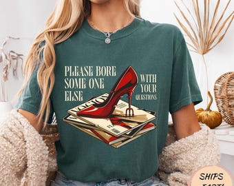 Le Diable s'habille en Prada - T-shirt imprimé Boss Fashion Runway pour femme