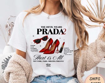 Le Diable s'habille en Prada - T-shirt patron de défilé de mode