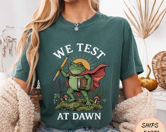 T-shirt Grenouille que nous testons à l'aube