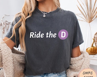 T-shirt Metro Ride The d