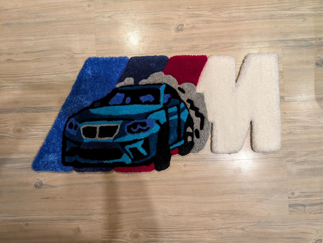 Tufting Rug Bmw Handmade, Tufted BMW Rug, BMW M Series Rug - Etsy