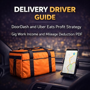 Guide du livreur | Stratégie de rentabilité DoorDash Uber Eats (PDF)