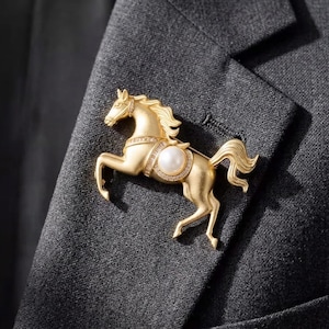 Horse Brooch - Etsy