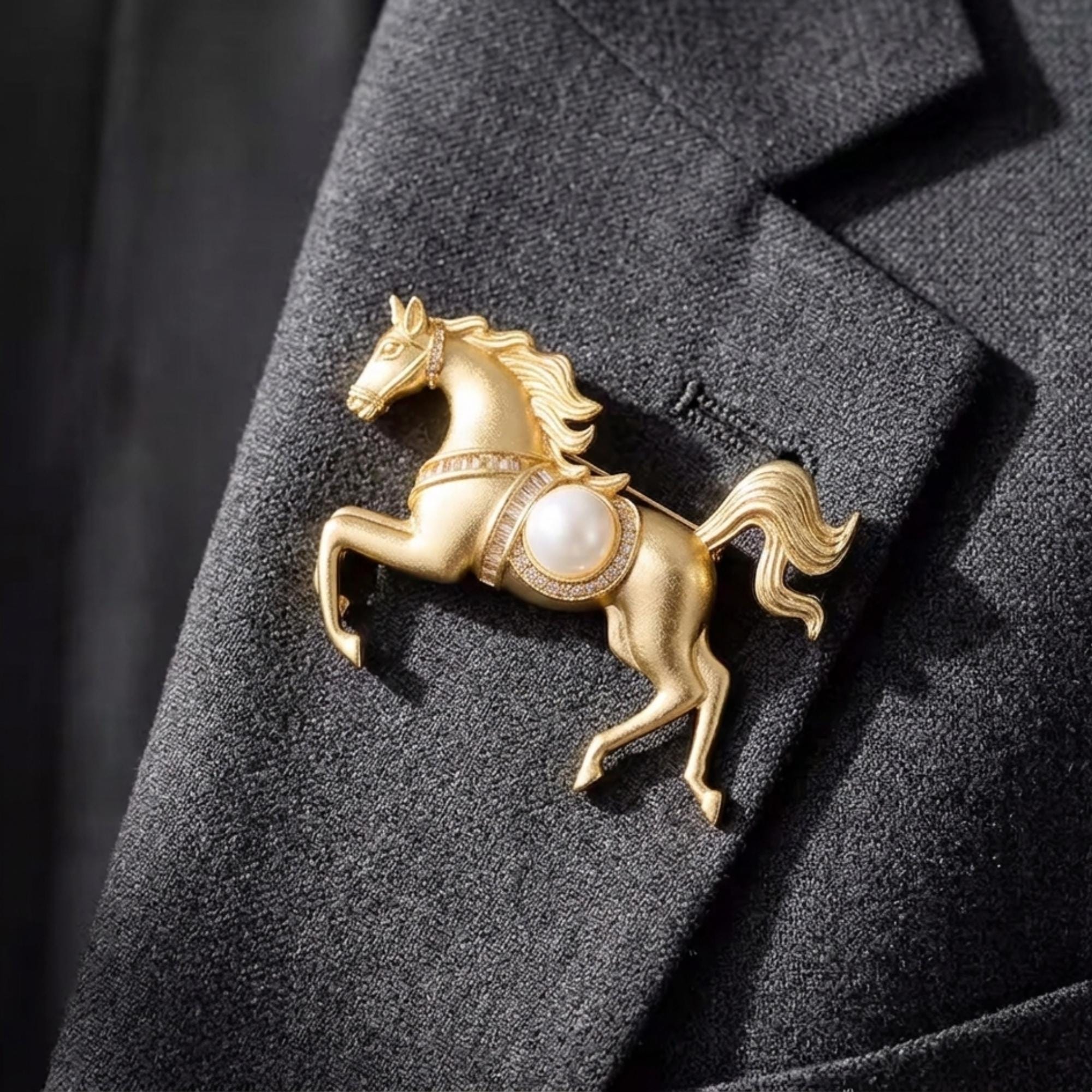 Horse Brooch - Etsy