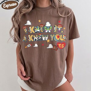 Retro I Knew It I Knew You Were Turning 5 Shirt, TS and Toy Story 5 Shirt, WDW Disneyland Toy Story 5 Birthday, Toy Story Birthday tee image 8