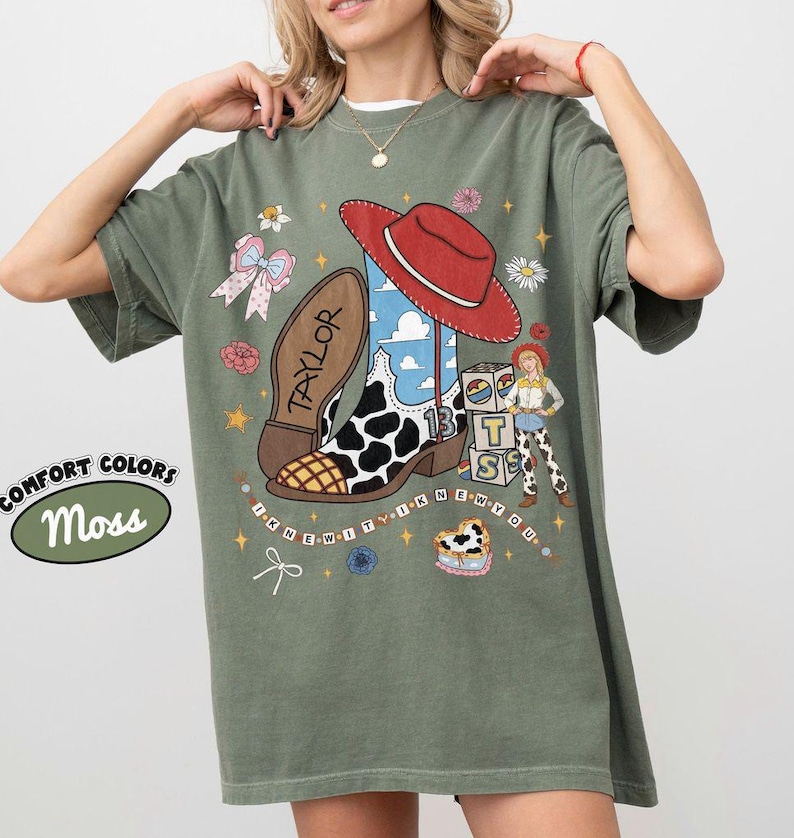 Vintage I Knew It I Knew You Shirt, TS and Toy Story 5 Friendship Shirt, Woody Buzz Lightyear Tee, Disneyland Toy Story Family Matching Tees image 10
