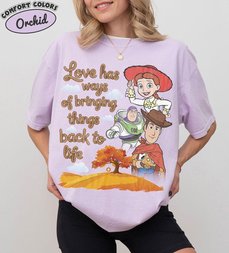 Vintage I Knew It I Knew You Shirt, TS and Toy Story 5 Friendship Shirt, Woody Buzz Lightyear Tee, Disneyland Toy Story Family Matching Tee image 4