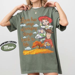 Vintage I Knew It I Knew You Shirt, TS and Toy Story 5 Friendship Shirt, Woody Buzz Lightyear Tee, Disneyland Toy Story Family Matching Tee image 11