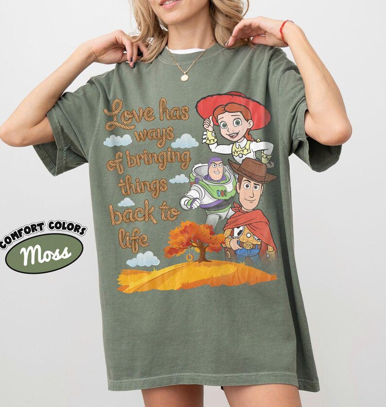 Vintage I Knew It I Knew You Shirt, TS and Toy Story 5 Friendship Shirt, Woody Buzz Lightyear Tee, Disneyland Toy Story Family Matching Tee image 11