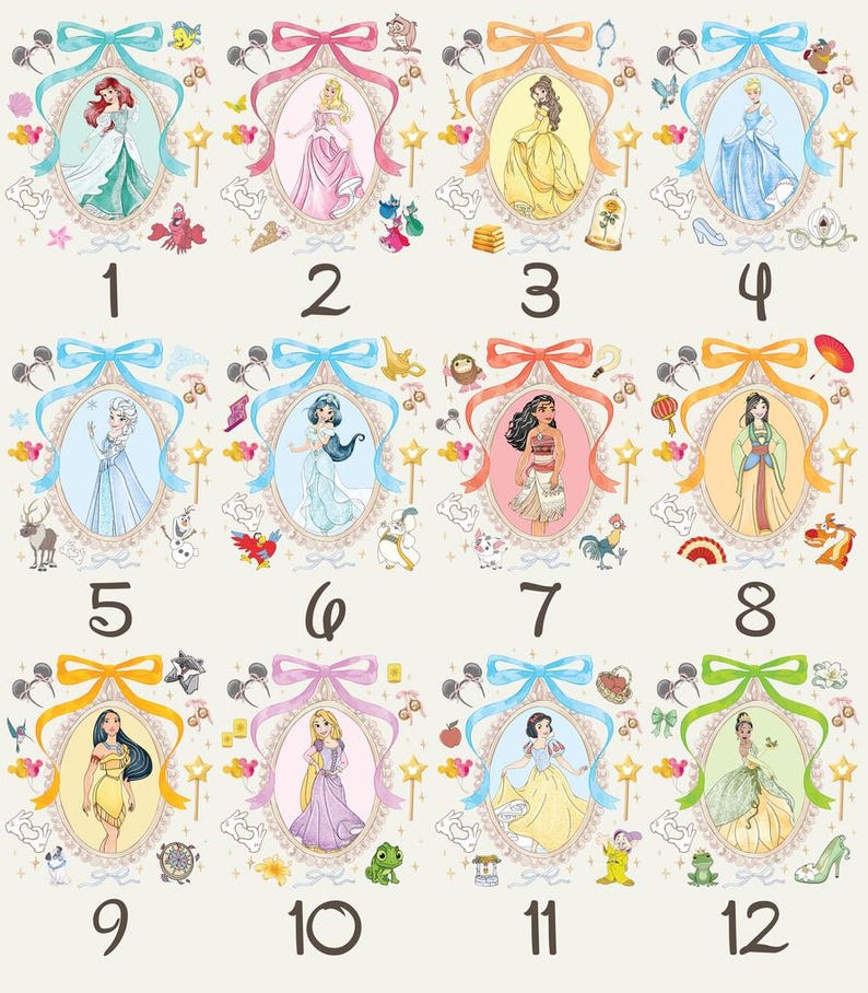 Coquette Bow Disney Princess Vintage Shirt, Belle Ariel Elsa Cinderella, Magic Kingdom Magical Castle Tee, Walt Disney Disney Girl Trip Gift image 3