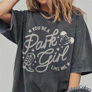 Shirt You're A Dark Girl Like Me, Western Disney Cowgirl-T-shirt, Minnie Mouse Bow-shirt, leuk Disney-fancadeau, comfortkleuren graphic T-shirt afbeelding 3