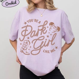 Shirt You're A Dark Girl Like Me, Western Disney Cowgirl-T-shirt, Minnie Mouse Bow-shirt, leuk Disney-fancadeau, comfortkleuren graphic T-shirt afbeelding 4