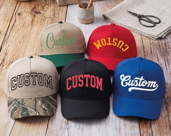 Gorra bordada personalizada, texto personalizado, gorra para viaje de soltero,