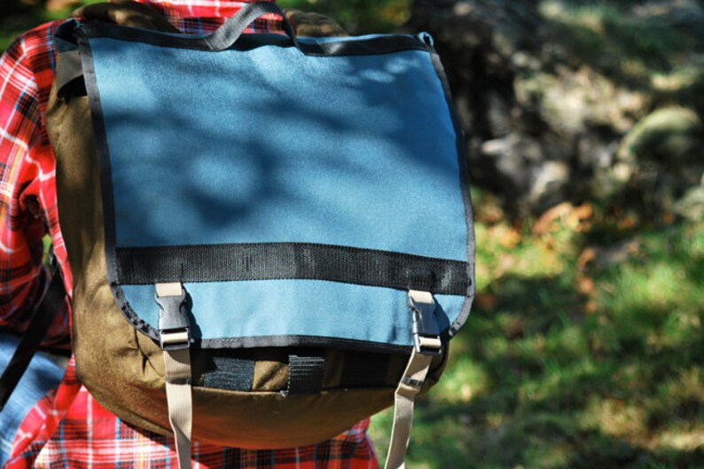 Extra wide backpack with padded straps and padded back in Etsy