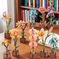 3D Wooden Flower Puzzle DIY Kit | Rose Lily Sunflower Plant Model | Laser Cut Wood Craft | Desk Decor Gift | Botanical Puzzle product logo