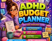 ADHD Budget Planner | Easy Money Management System | Stop Overspending & Save More Money | Browser App + Printable PDF