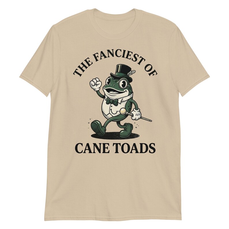 Retro Load Toad The Fanciest Cane Toad Retro Poster - 1930s Rubberhose Mascot Art ...
